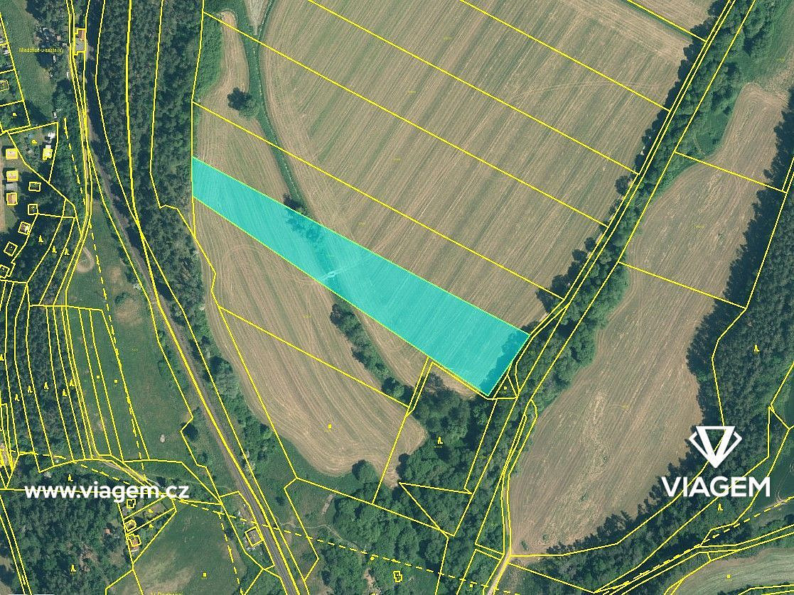 Prodej pole 970 m² – fotografie 3