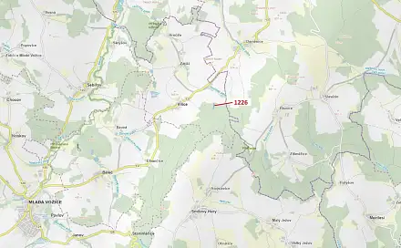 Dražba lesa 3 593 m², Vilice