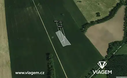 Prodej pole 1 032 m², Týnec, okres Břeclav