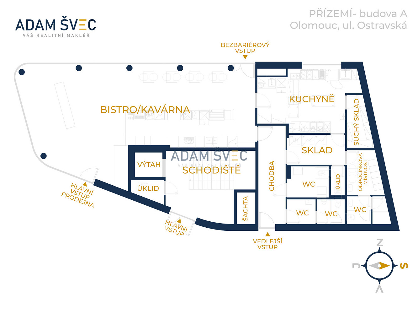 Pronájem restaurace 59 m² - Widok 3