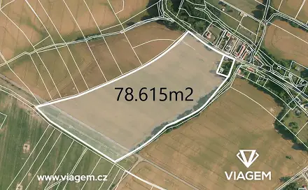 Prodej pole 26 205 m², Prusice, okres Praha-východ