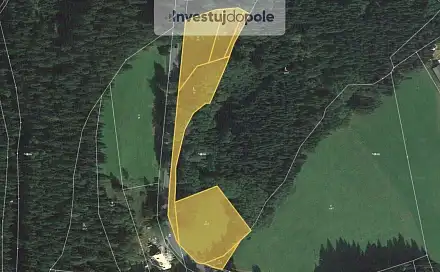 Prodej louky 12 674 m², Vimperk - Arnoštka, okres Prachatice