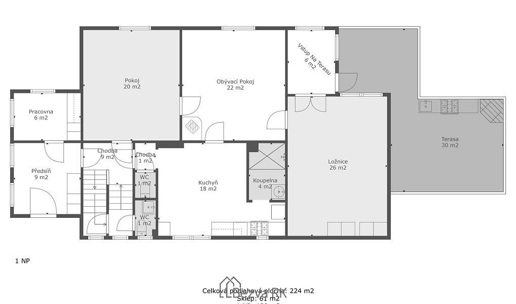Prodej domu 224 m² s pozemkem 542 m², Beroun – náhled fotky 29