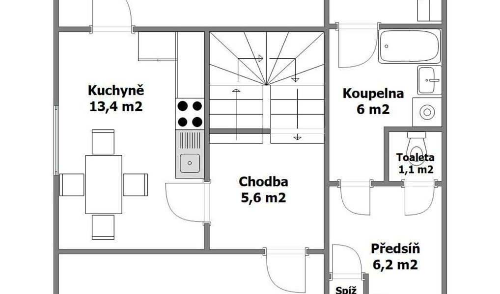 Prodej domu 209 m² s pozemkem 1 241 m², Nenačovice – náhled fotky 18