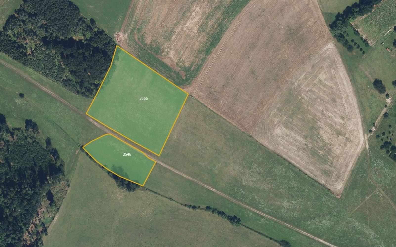 Prodej louky 16 981 m²