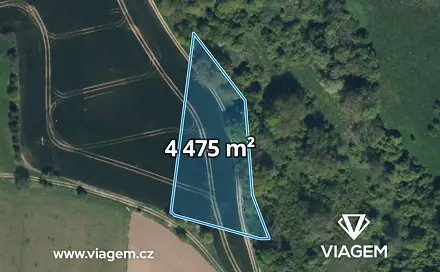 Prodej pole 4 475 m², Přelouč, okres Pardubice