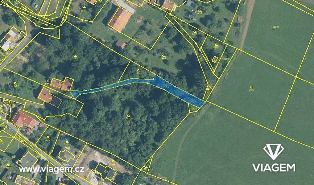 Prodej zahrady 227 m², Ženklava – náhled fotky 3