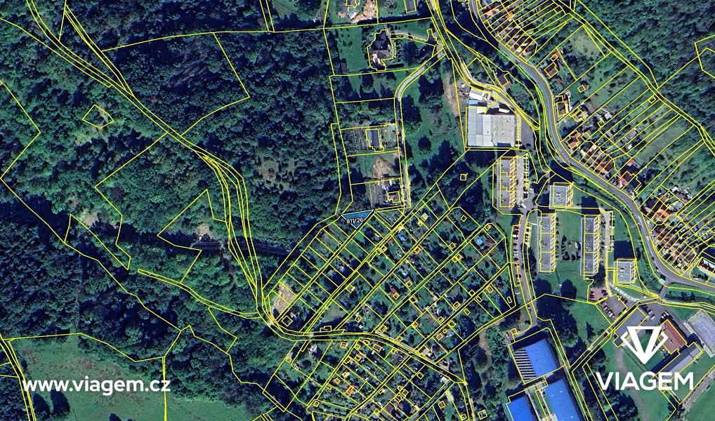 Prodej stavebního pozemku 222 m², Povrly – náhled fotky 4