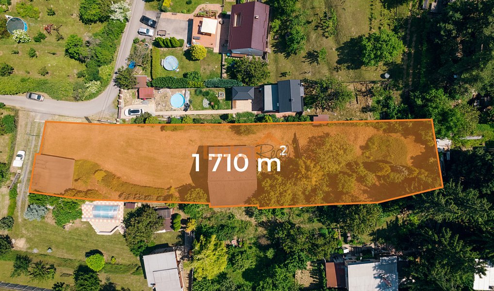 Prodej stavebního pozemku 1 710 m², Želešice – náhled fotky 2