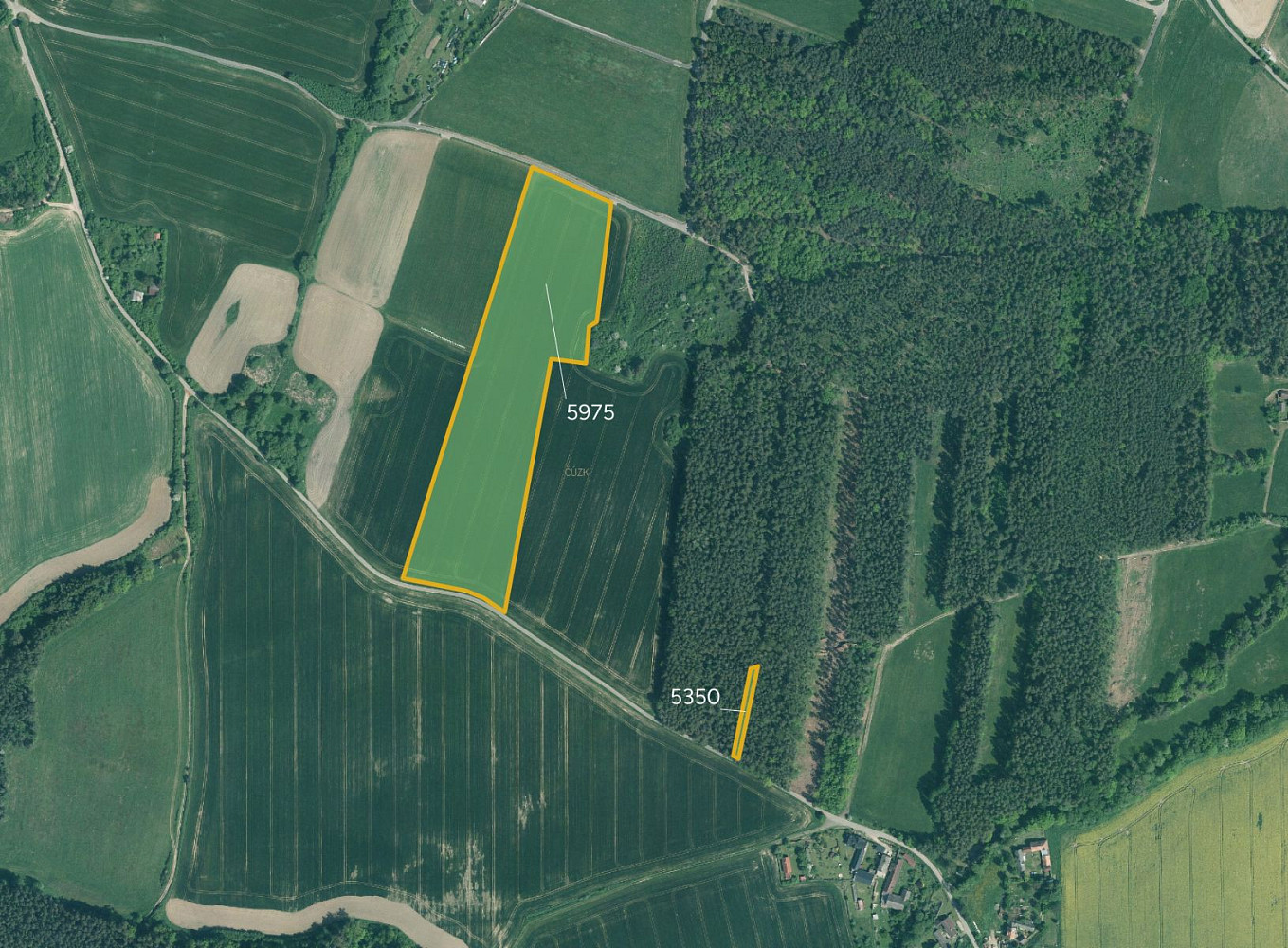 Prodej pole 28 837 m²