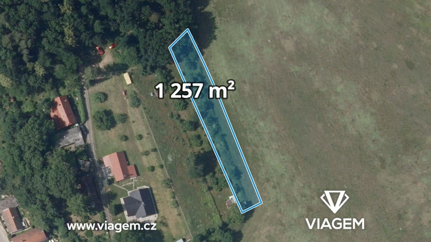 Prodej zahrady 419 m²