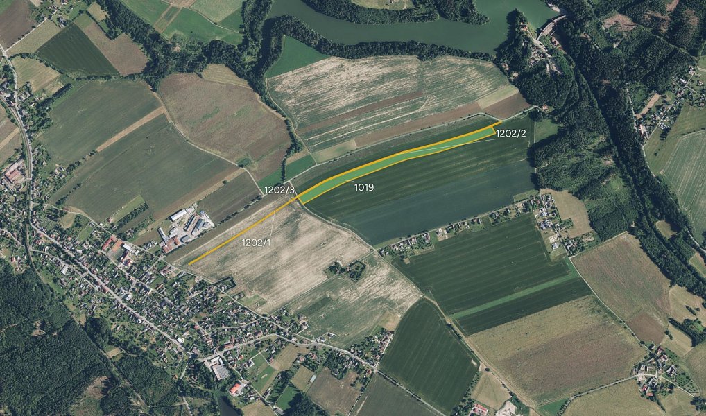 Prodej pozemku, 39626 m², Trutnov, Bílá Třemešná