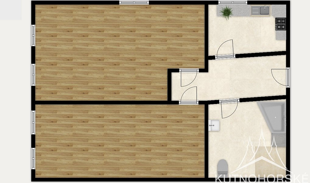 Prodej bytu 2+1 54 m², Kutná Hora – náhled fotky 9