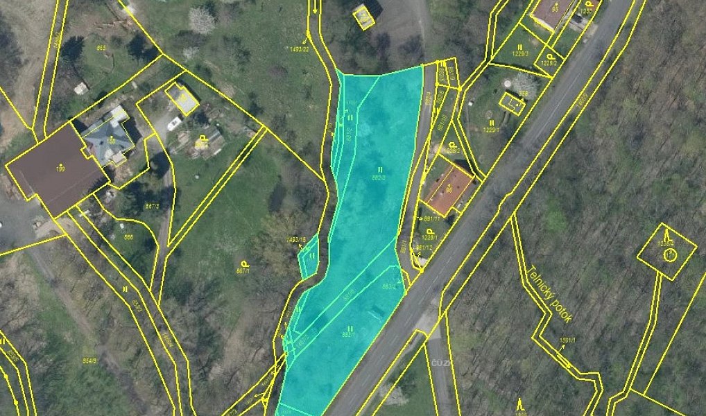 Prodej zahrady 3 729 m², Telnice – náhled fotky 5