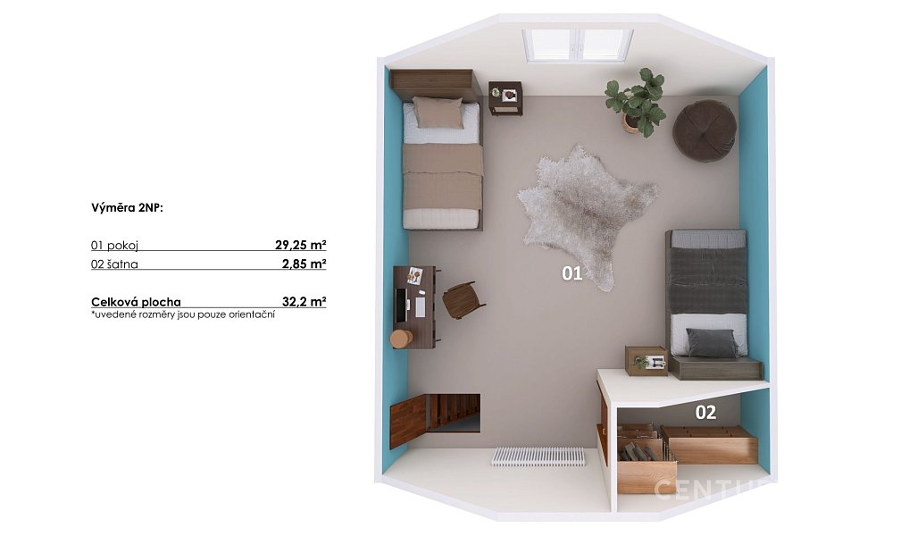 Prodej chaty/chalupy 41 m² s pozemkem 263 m², Poříčí nad Sázavou – náhled fotky 21