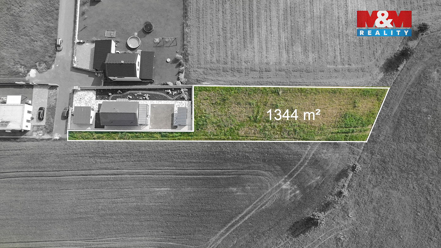 Prodej stavebního pozemku 1 344 m² – fotografie 4