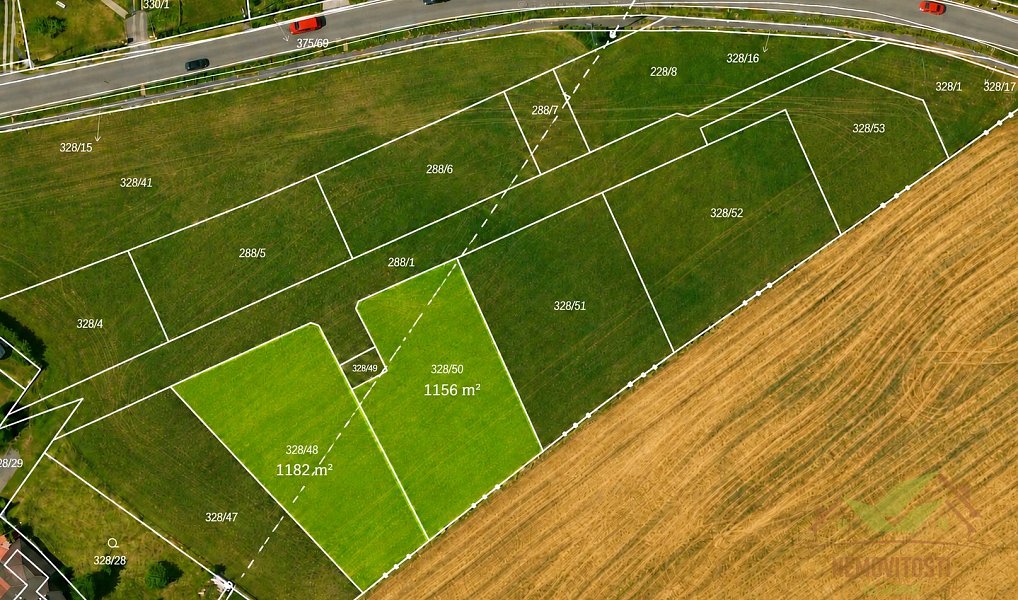 Prodej stavebního pozemku 1 156 m², Útušice – náhled fotky 10