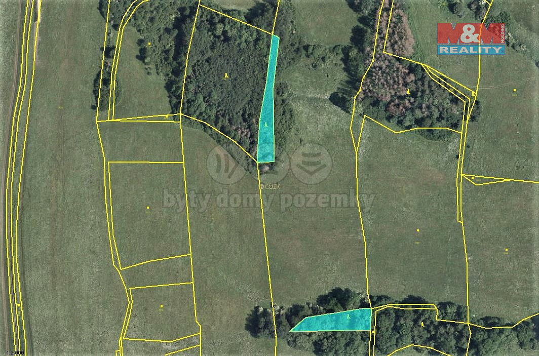 Prodej lesa 725 m²