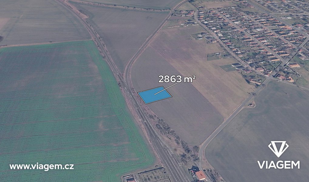 Prodej pole 954 m², Dvory – fotka 1 z 5
