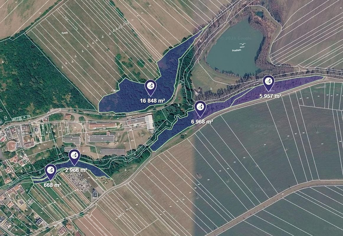 Prodej pozemku 1 189 m²