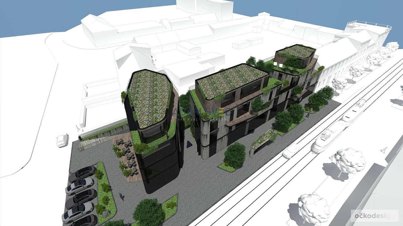 Pronájem bytu 3+kk 88 m² - Widok 3