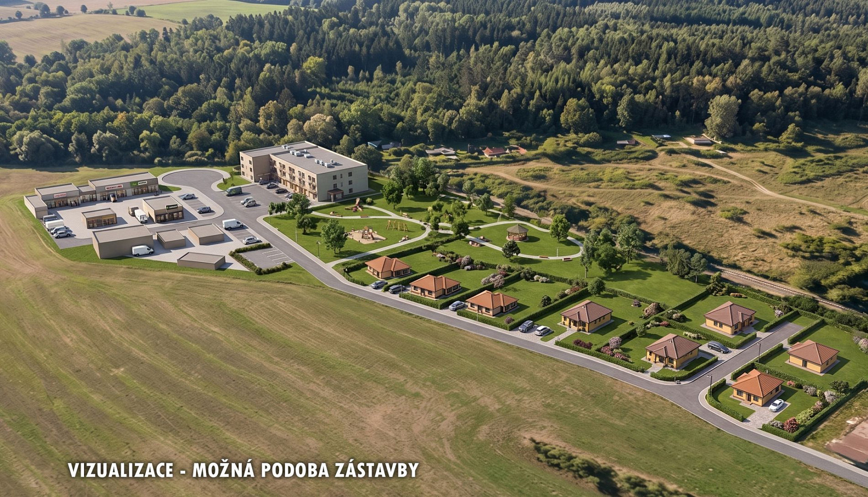 Prodej stavebního pozemku 24 219 m² – fotografie 5