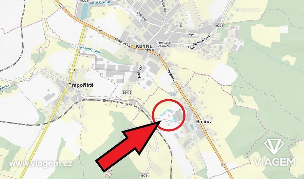 Prodej pole 313 m², Brnířov – náhled fotky 3
