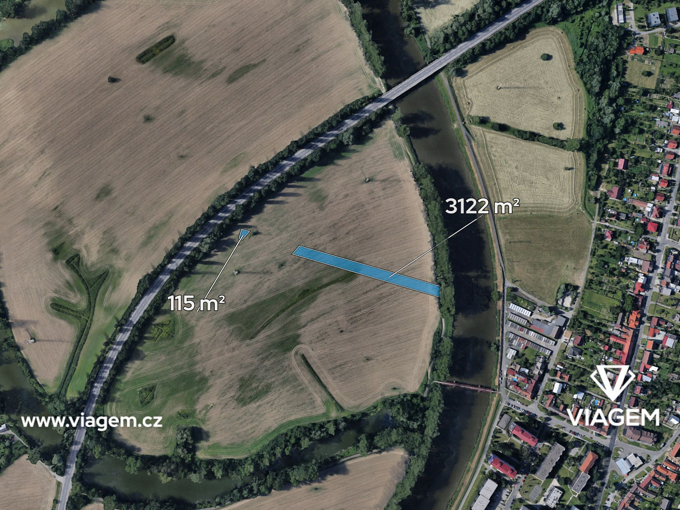 Prodej pole 1 618 m² — photo 2