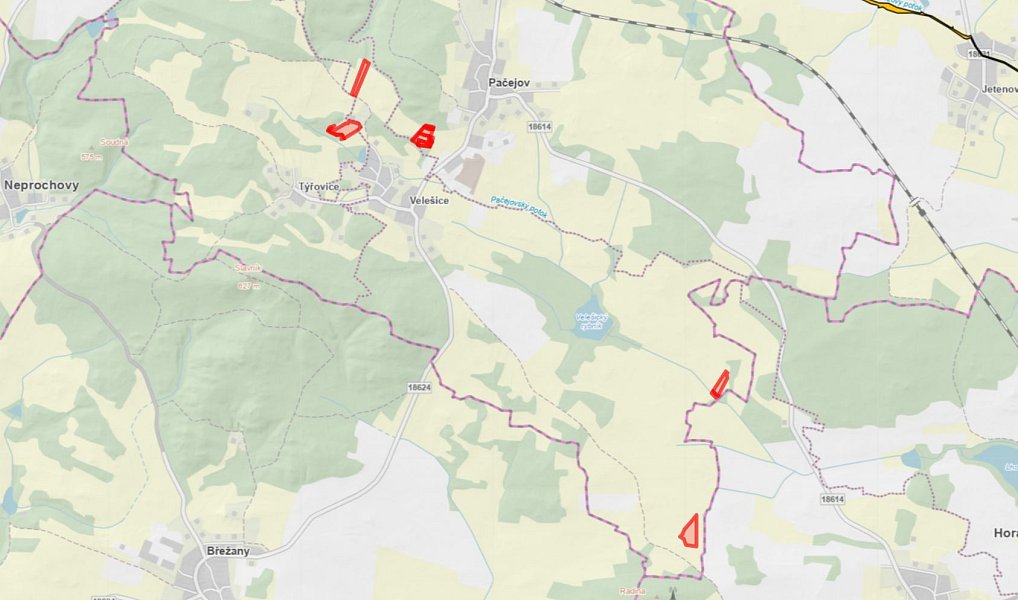 Prodej louky 13 638 m², Pačejov – náhled fotky 4