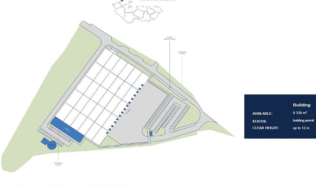 Pronájem skladovacích prostor 9 330 m², Most – náhled fotky 11