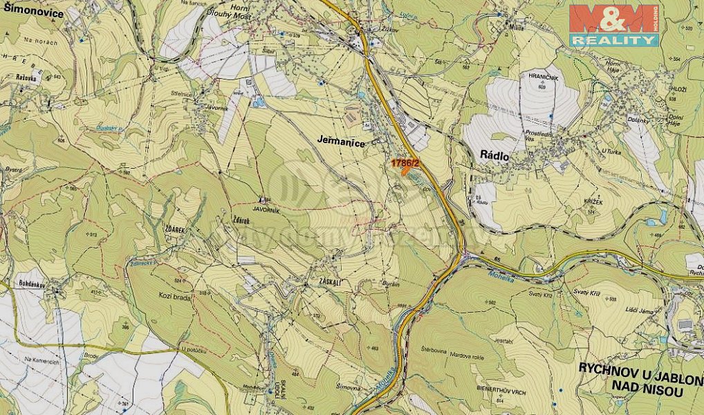 Prodej louky 2 727 m², Jeřmanice – náhled fotky 7