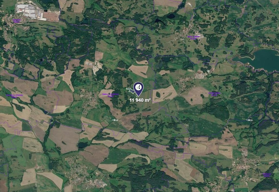 Prodej pole 11 940 m² – fotografie 2