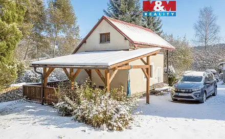 Prodej chaty/chalupy 60 m² s pozemkem 325 m², Stružinec - Tuhaň, okres Semily