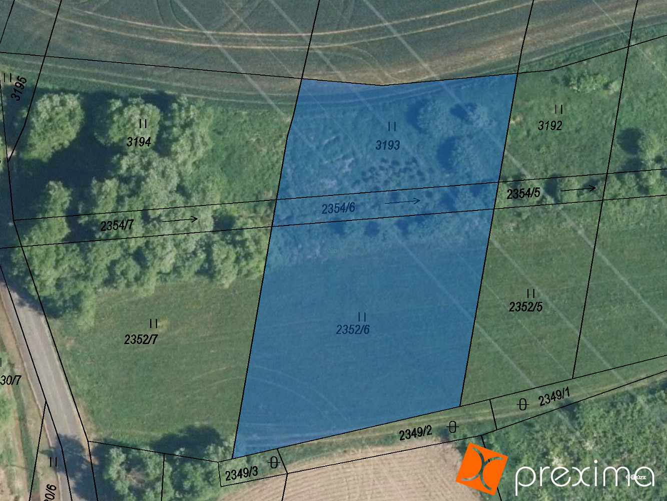 Prodej pole 97 m²