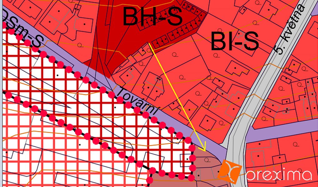 Prodej stavebního pozemku 103 m², Dýšina – náhled fotky 2