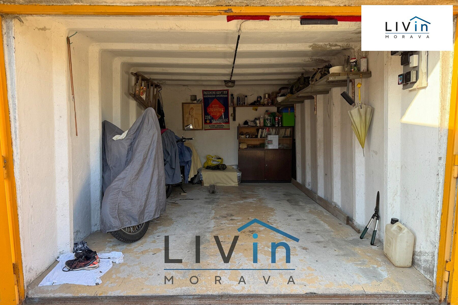 Prodej zděné garáže 18 m2, elektřina, brno horní heršpice — photo 3