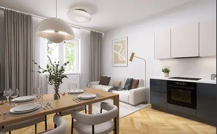 Prodej bytu 3+kk 72 m², Rovnoběžná, Praha 4 - Nusle