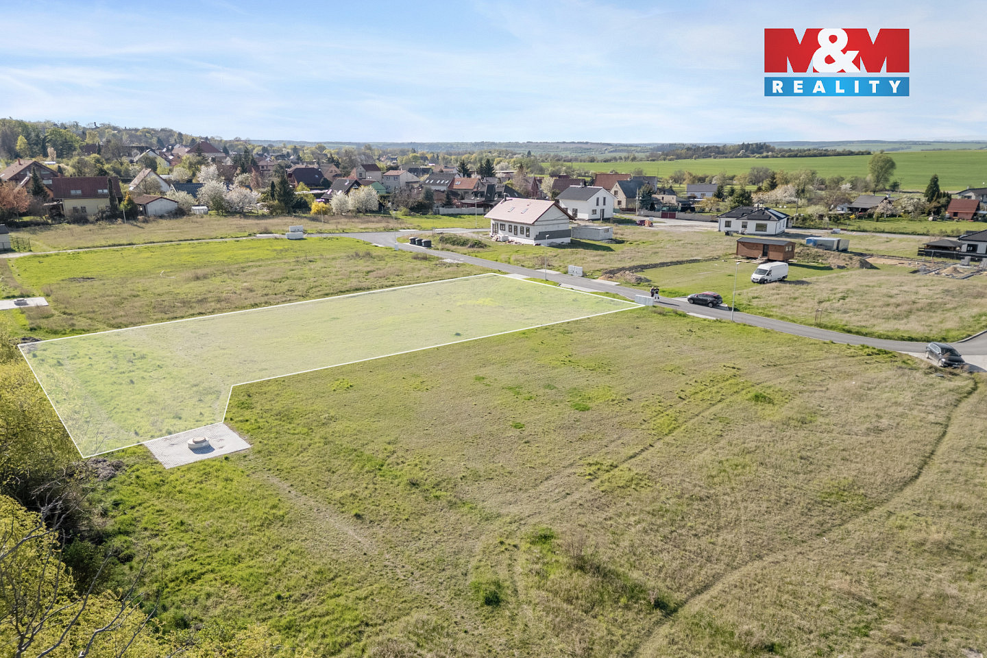 Prodej stavebního pozemku 1 764 m² – pohled 5
