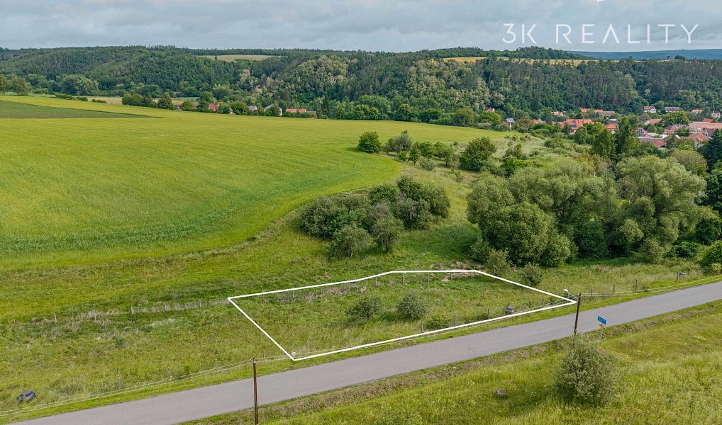 Prodej stavebního pozemku 964 m², Otročiněves – náhled fotky 3