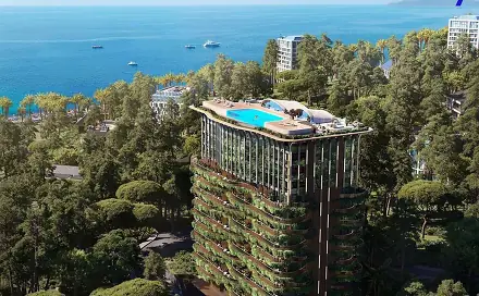 Prodej bytu 1+kk 39 m², Batumi, Gruzie