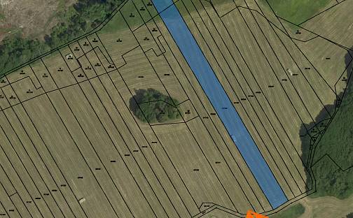 Prodej pole 1 831 m², Benešov, okres Blansko