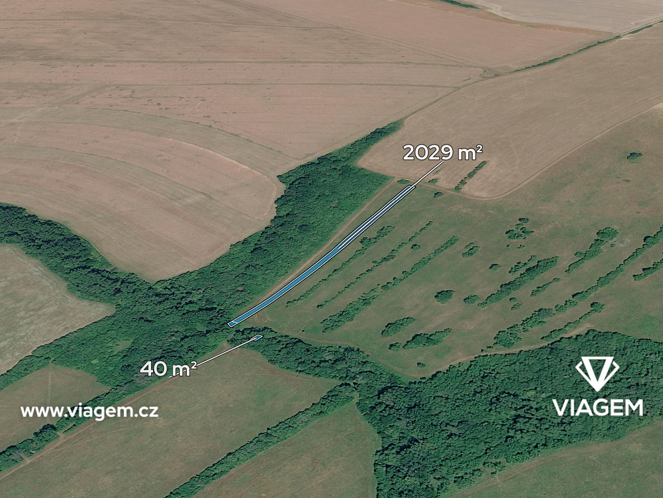 Prodej pole 1 532 m²
