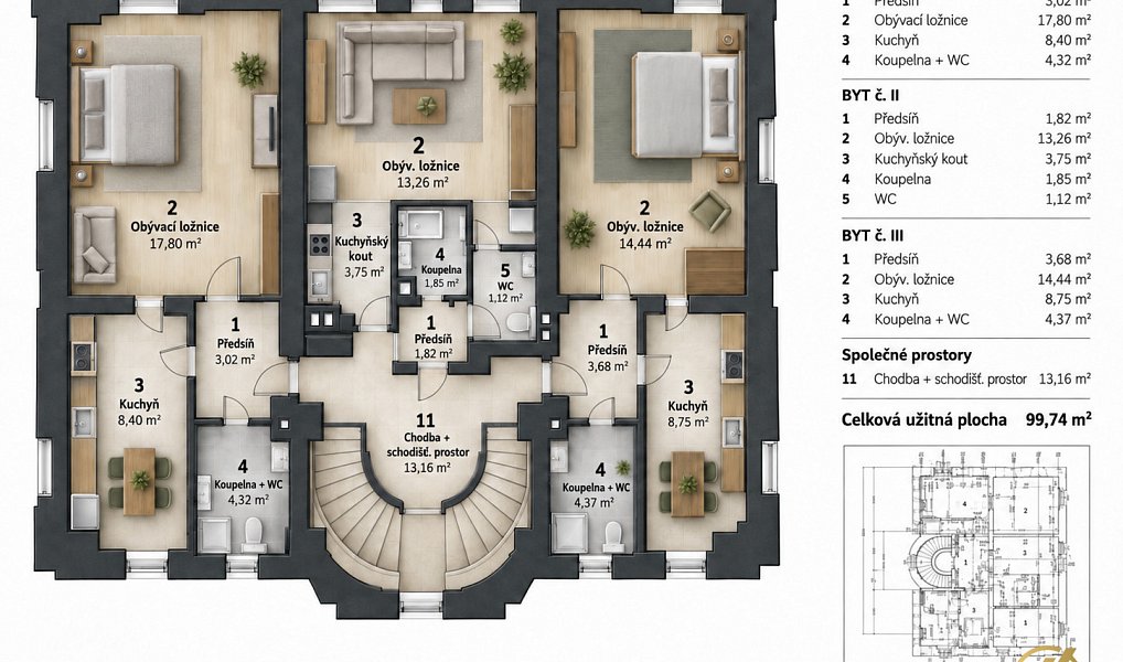 Prodej nájemního domu, činžáku 360 m², Mladá Boleslav – náhled fotky 31