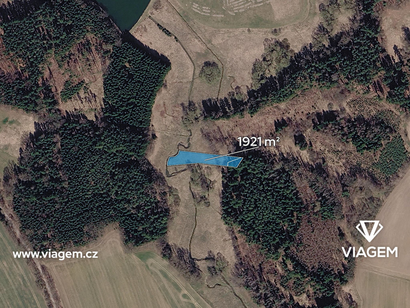 Prodej pole 1 921 m² — photo 2