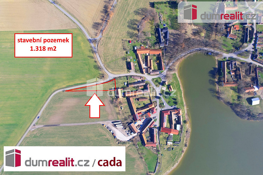 Prodej stavebního pozemku 1 318 m²