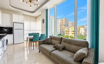 Prodej bytu 1+1 46 m², Alanya, Turecko