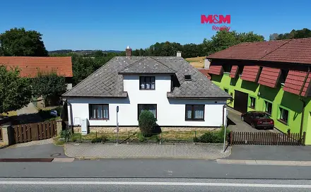 Prodej domu 117 m² s pozemkem 624 m², Vyskytná - Sedliště, okres Pelhřimov