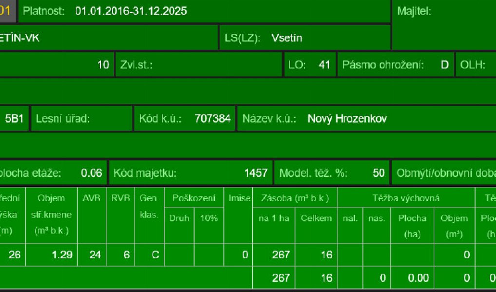Prodej lesa 21 241 m², Nový Hrozenkov – náhled fotky 15