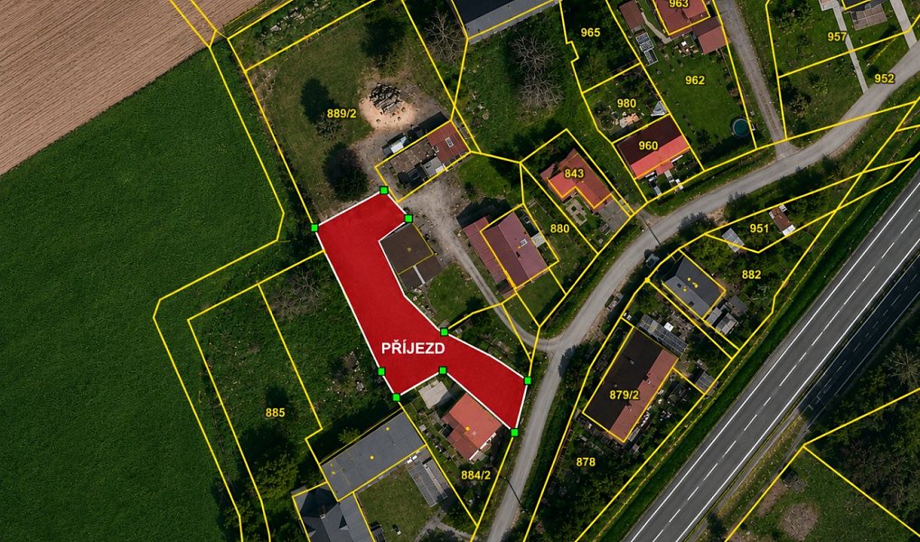 Prodej stavebního pozemku 1 479 m², Zátor – náhled fotky 3