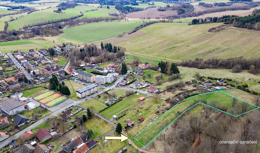 Prodej stavebního pozemku 6 197 m², Plánice – náhled fotky 4